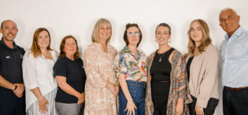 Photograph of the Let's Talk Team.